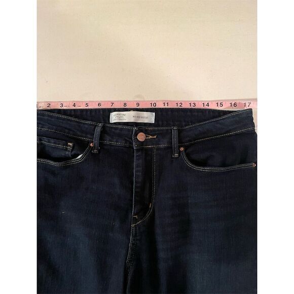 Levi Strauss Women's Size 16 Blue Bootcut Mid Rise Stretch Jeans - Picture 6 of 9